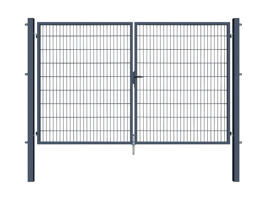 Doppeltor Basic Anthrazit, Torhöhe 1.800 mm