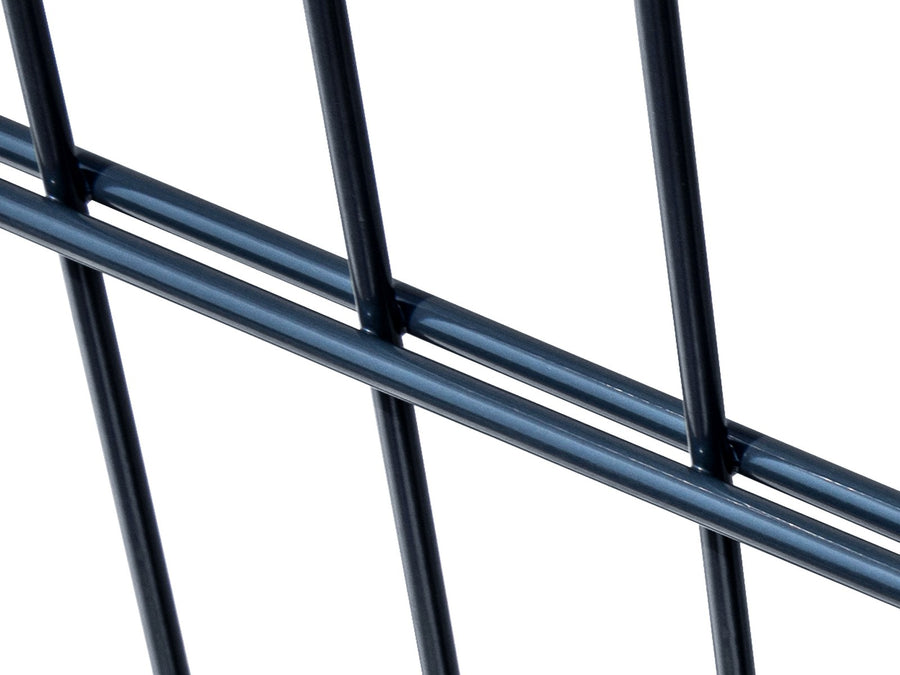 Detail Torfüllung Doppelstab, Anthrazit