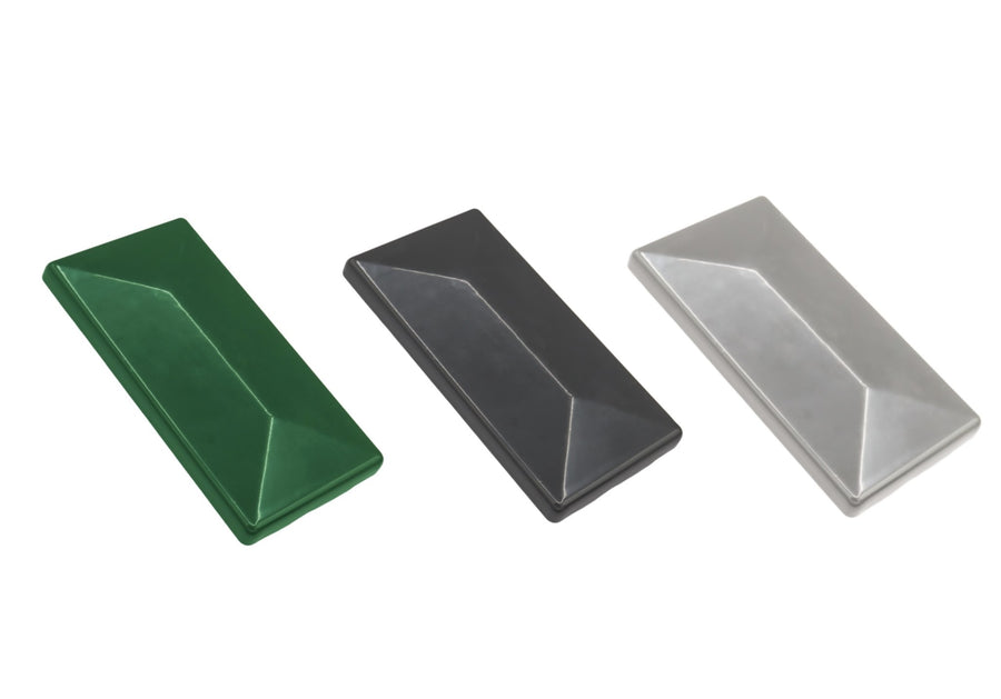 Übersicht Aluminium Pfostenkappe mit Überstand, 60x40 mm - 143387  + 143388 + 143389.jpg