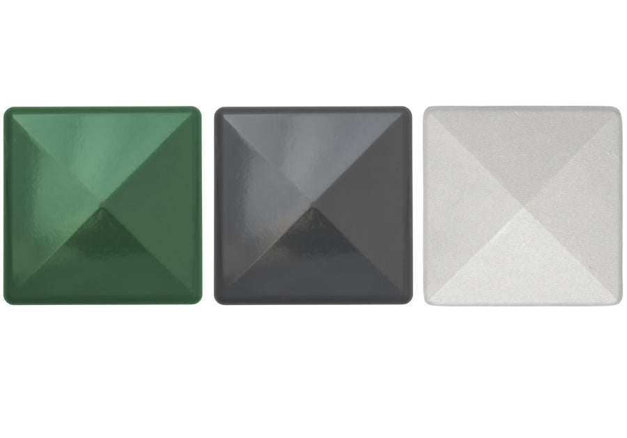 Übersicht Aluminium Pfostenkappe ohne Überstand, 100x100 mm - 143404 + 143407 +143410.jpg