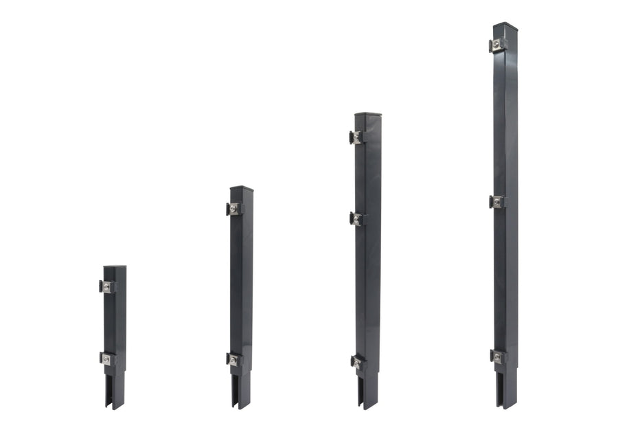 Pfostenverlängerung für Zaunpfosten 60x40 mm, Anthrazit (RAL 7016), 66565 + 66566 + 66567 + 66568.jpg